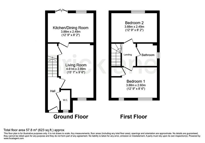 2 Bedroom House To Rent In Mark Anthony Close, Nuneaton, CV11