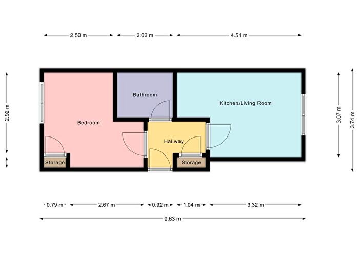 1 Bedroom Flat To Rent In Govanhill Street, Govanhill, G42