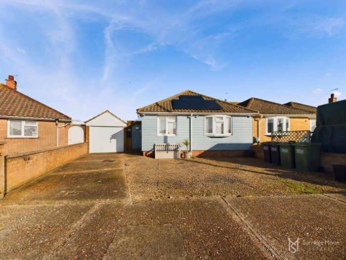 2 Bedroom Semi-Detached Bungalow For Sale In Innings Drive, Pevensey Bay, East Sussex, BN24