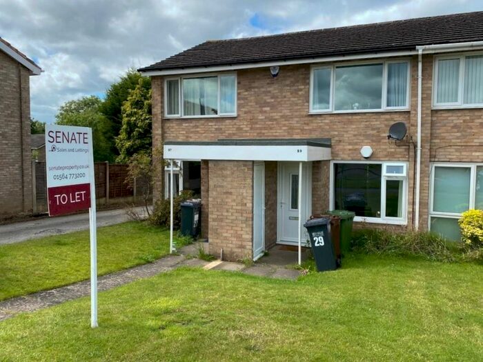 2 Bedroom Maisonette To Rent In Mitford Drive, Solihull, B92