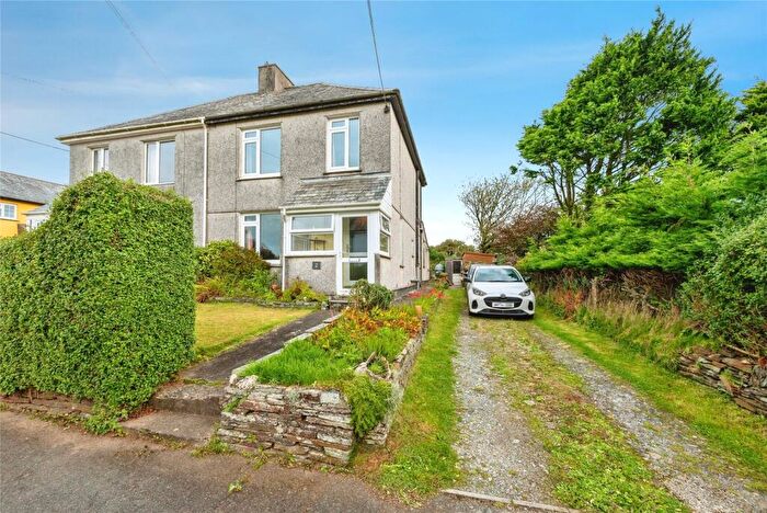 3 Bedroom Semi Detached House For Sale In Higher Medrose, Delabole, Cornwall, PL33