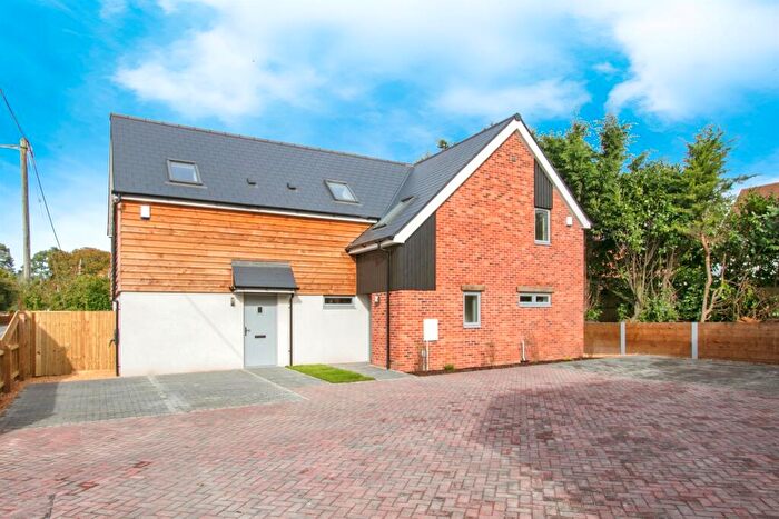 2 Bedroom Semi-Detached House For Sale In West Moors Road, Three Legged Cross, Wimborne, BH21