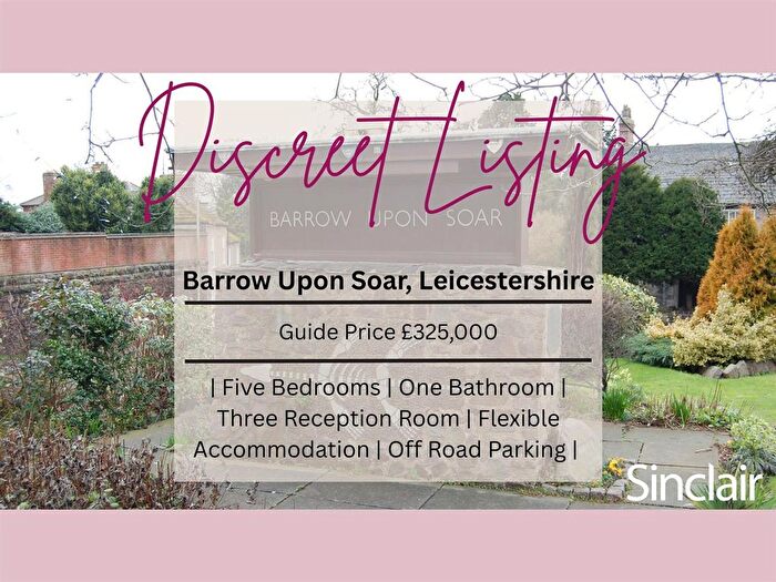 5 Bedroom Semi Detached House For Sale In Babington Road, Barrow Upon Soar, Loughborough, LE12