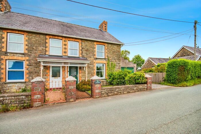 2 Bedroom Semi-Detached House For Sale In Ffostrasol, Llandysul, Ceredigion, SA44