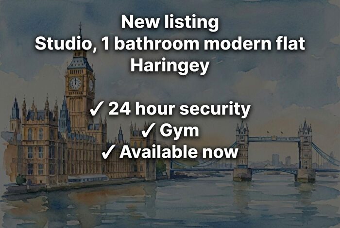 Studio To Rent In Chesnut Road, London, N17