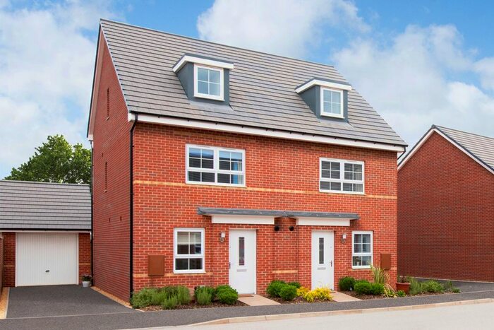 3 Bedroom Semi-Detached House For Sale In "Kingsville" At Phoenix Lane, Fernwood, Newark, NG24