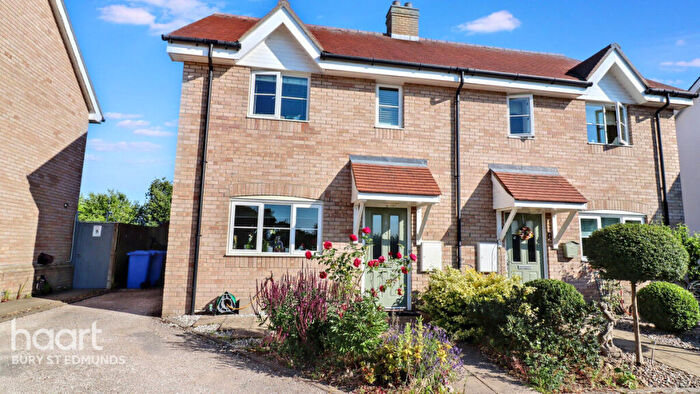 2 Bedroom Semi-Detached House For Sale In Tuns Field, Cockfield, Bury St Edmunds, IP30