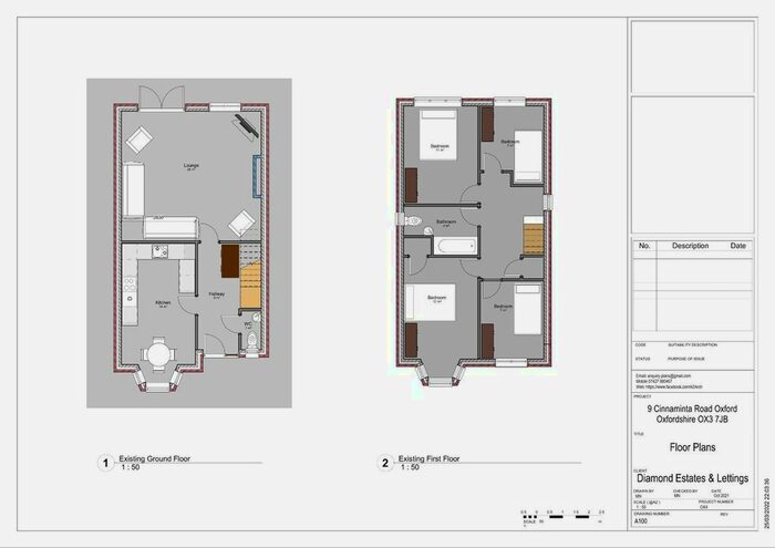4 Bedroom Detached House To Rent In Cinnaminta Road, Headington, Oxford, OX3