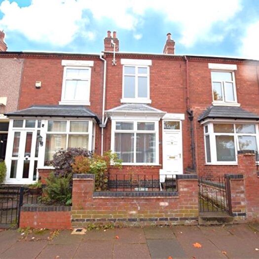 2 Bedroom Terraced House To Rent In Mayfield Road Earlsdon Coventry, CV5