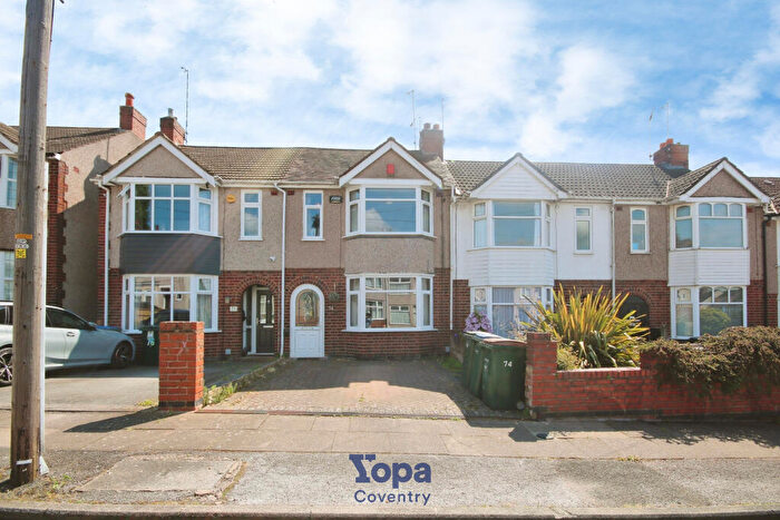 3 Bedroom Terraced House For Sale In Lincroft Crescent, Coventry, CV5