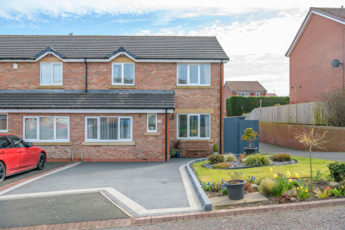 3 Bedroom Semi Detached House For Sale In The Close, Amble, Morpeth, Northumberland, NE65