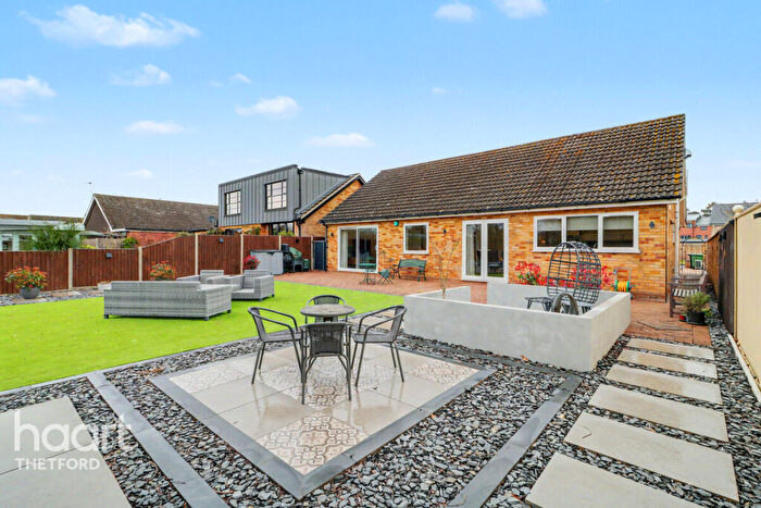 2 Bedroom Detached Bungalow For Sale In Monksgate, Thetford, IP24