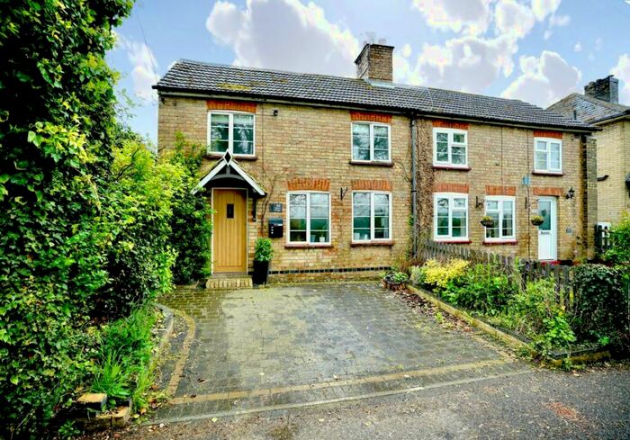 2 Bedroom Semi-Detached House For Sale In Baker Cottage, Staploe Lane, Staploe, St. Neots, Cambridgeshire, PE19