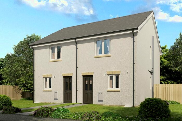 2 Bedroom Terraced House For Sale In "The Andrew - Plot " At Bannerman Cruick, Edinburgh, EH17