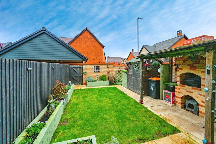 2 Bedroom Semi-Detached House For Sale In Claudia Gardens, Houghton Regis, Dunstable, Bedfordshire, LU5