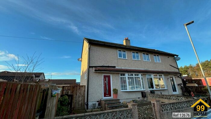 3 Bedroom Semi-Detached House For Sale In Murdostoun Terrace, Cleland, Motherwell, North Lanarkshire, ML1