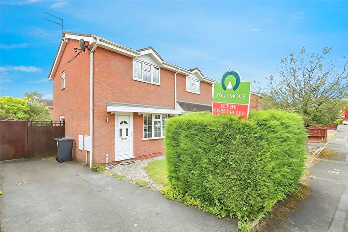 2 Bedroom Semi-detached House To Rent In Leasowe Drive, Perton, Wolverhampton, Staffordshire, WV6