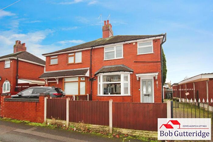 3 Bedroom Semi-Detached House For Sale In Harper Avenue, Milehouse, Newcastle, Staffs, ST5