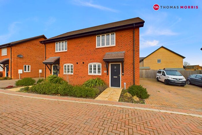 2 Bedroom Semi-Detached House For Sale In Lesley Way, Brampton, Huntingdon, PE28