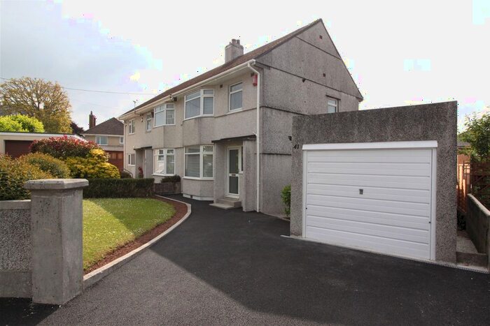 3 Bedroom Semi-Detached House To Rent In Oreston Road, Plymstock, Plymouth, PL9