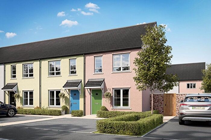 3 Bedroom Terraced House For Sale In "The Ambleford - Plot " At Sherford, Lunar Crescent, Sherford, Plymouth, PL9