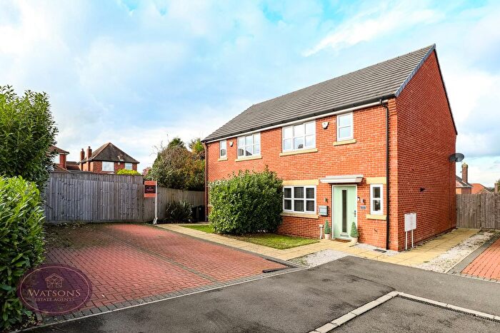 3 Bedroom Semi Detached House For Sale In Brandyline Gardens, Newthorpe, Nottingham, NG16