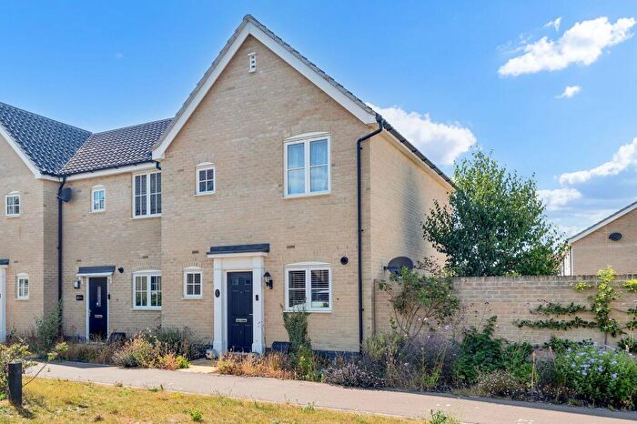 2 Bedroom End Of Terrace House For Sale In Poppy Crescent, Melbourn, SG8
