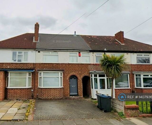 3 Bedroom Terraced House To Rent In Burford Road, Kingstanding, Birmingham, B44
