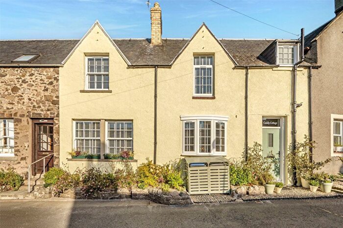 2 Bedroom Terraced House For Sale In Caddy Cottage, Teapot Street, Morebattle, Kelso, TD5
