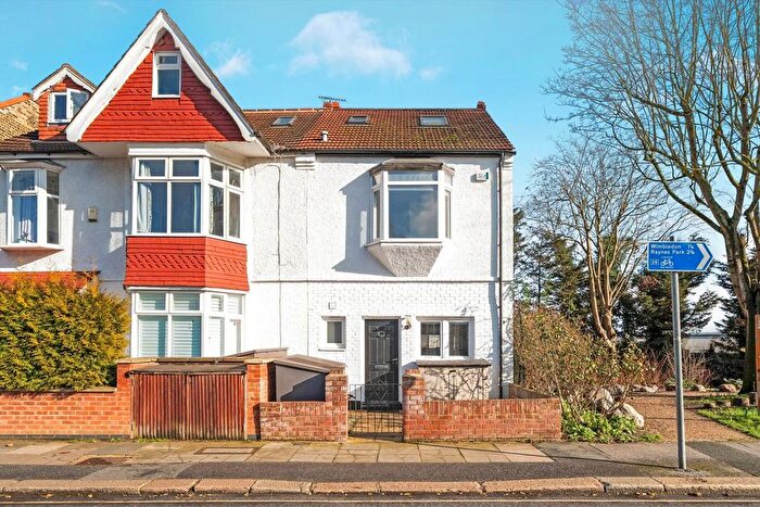 4 Bedroom Semi-Detached House For Sale In Home Park Road, Wimbledon, SW19