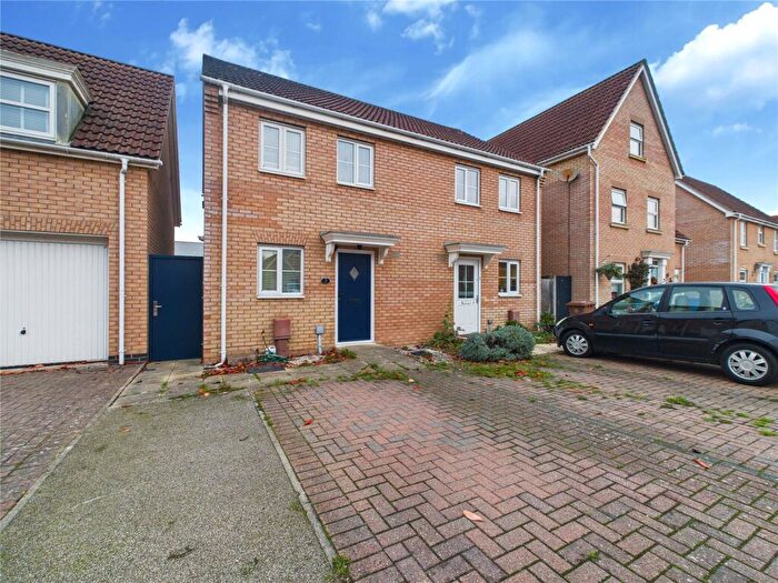 2 Bedroom Semi Detached House For Sale In Pottersfield, Great Cornard, Sudbury, Suffolk, CO10