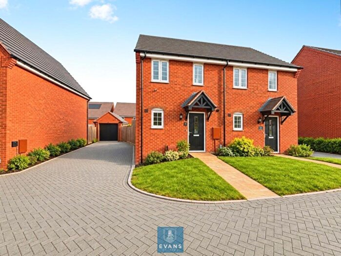 2 Bedroom Semi Detached House For Sale In Blacksmiths Drive, Keresley End, Coventry, CV7