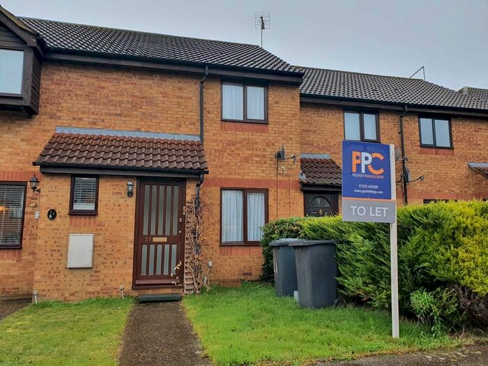 2 Bedroom Terraced House To Rent In Badgers Close, Flitwick MK45