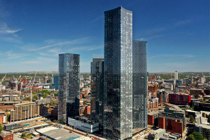 2 Bedroom Apartment To Rent In East Tower, Deansgate Square, Manchester, M15