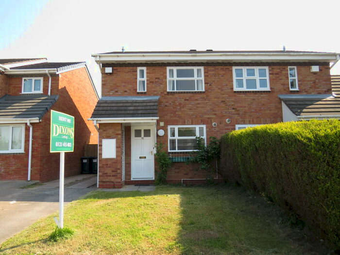 2 Bedroom Semi-Detached House To Rent In Humphrey Middlemore Drive, Birmingham, B17