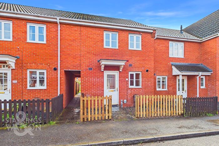 2 Bedroom Terraced House For Sale In Viscount Close, Diss, IP22