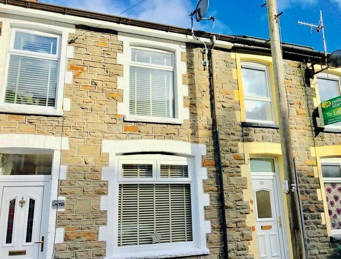 2 Bedroom Terraced House To Rent In Park Street, Penrhiwceiber, Mountain Ash CF45