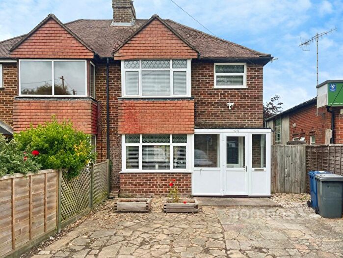 3 Bedroom Semi Detached House For Sale In Badshot Lea Road, Badshot Lea, Farnham, GU9
