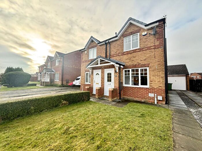 2 Bedroom Semi-Detached House To Rent In Skipton Close, Hazelmere, Bedlington, Northumberland, NE22