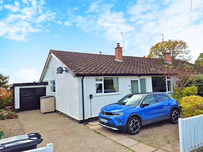 2 Bedroom Semi-Detached Bungalow For Sale In The Birches, Shobdon, Leominster, Herefordshire, HR6