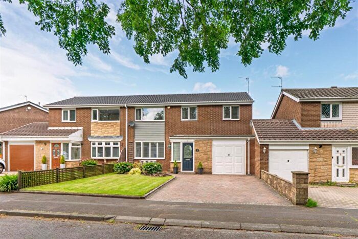 4 Bedroom Semi-Detached House For Sale In Romsey Close, Cramlington, NE23
