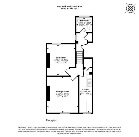1 Bedroom Flat For Sale In C Scrubs Lane, Harlesden, London, NW10