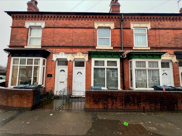 2 Bedroom Terraced House To Rent In Normandy Road, Handsworth, Birmingham, B20