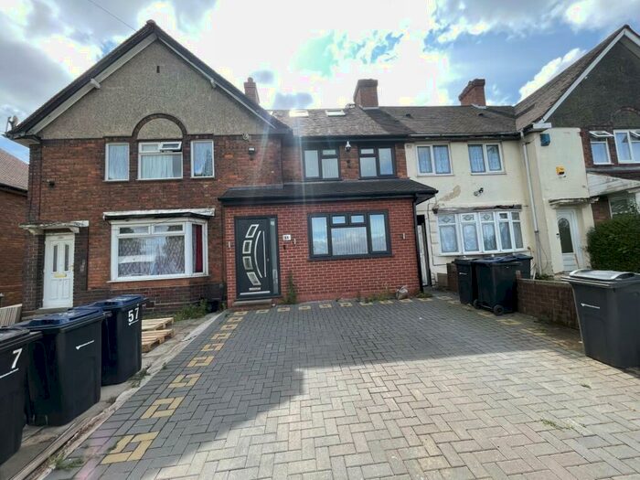 5 Bedroom Terraced House To Rent In Drews Lane, Alum Rock, B8