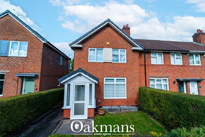 2 Bedroom End Of Terrace House For Sale In Alwold Road, Birmingham, West Midlands, B29