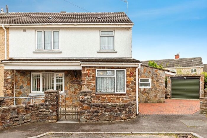 3 Bedroom Semi-Detached House For Sale In Brynrhos, Llanelli, Carmarthenshire, SA14