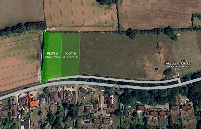 Land For Sale In Plot A, Valley Road, Barham, Canterbury, Kent, CT4