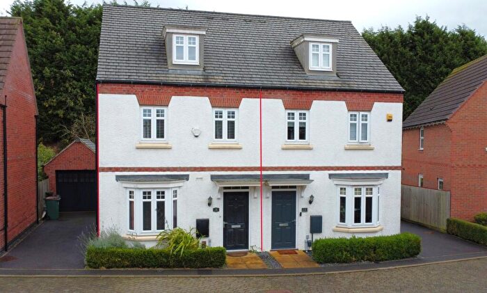 3 Bedroom Semi-Detached House For Sale In Cedric Drive, Ashby-De-La-Zouch, LE65