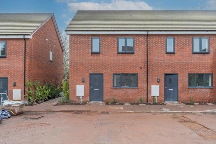 2 Bedroom End Of Terrace House To Rent In Guinea Close, Eccleshall Road, TF9