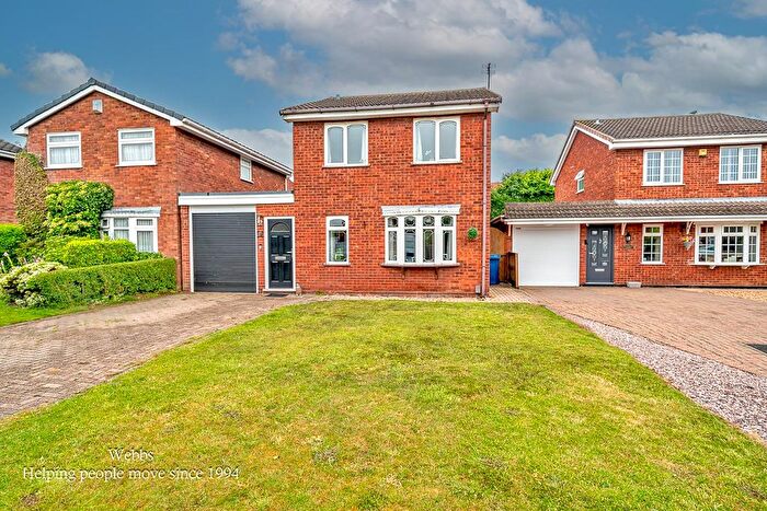 3 Bedroom Detached House For Sale In Belvedere Close, Burntwood, WS7